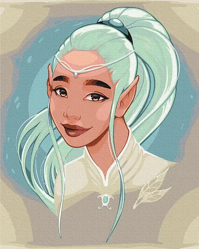 Картина по номерам на подрамнике Brushme Блу-Арт