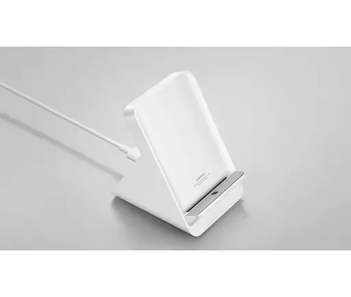 Бездротовий індукційний зарядний пристрій Xiaomi 80 W MDY-16-ES (BHR8304GL) біле - фото 2