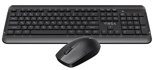 Комплект (клавіатура + миша) Vinga (KBSW-110) (KBSW-110 Black) - фото 2