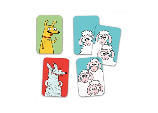 Настольная игра Djeco Собери барашков (Swip' Sheep) (DJ05145) - фото 3