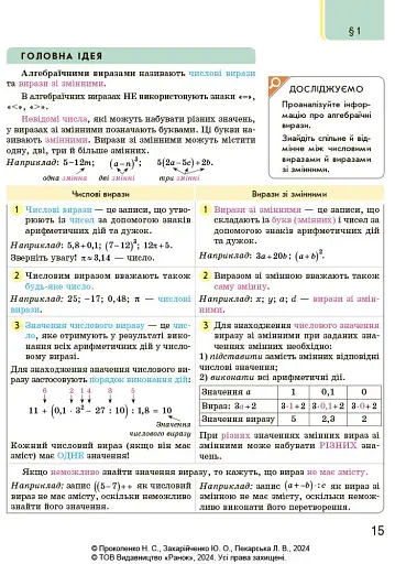 Алгебра. Підручник 7 клас - фото 11