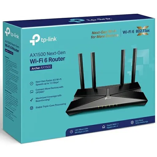 Роутер TP-Link Archer AX1500 (UA) - фото 4