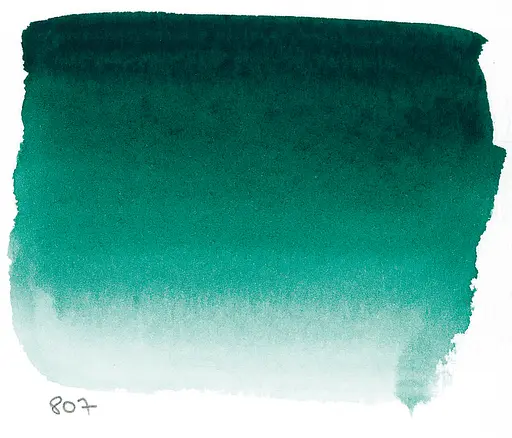 Акварельная краска Sennelier L'Aquarelle, 10 мл, S1, Фтало-зеленый глубокий (Phthalo. Green Deep) - фото 2