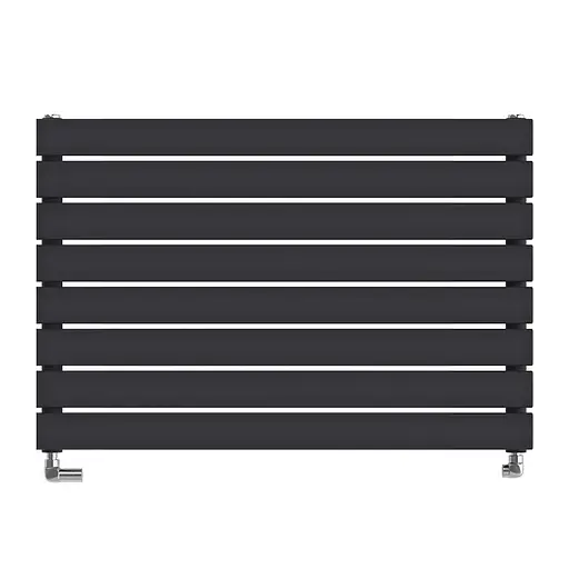 Радіатор дизайнерський Ideale Vittoria H 12 8/544/800 чорний, Чорний - фото 1