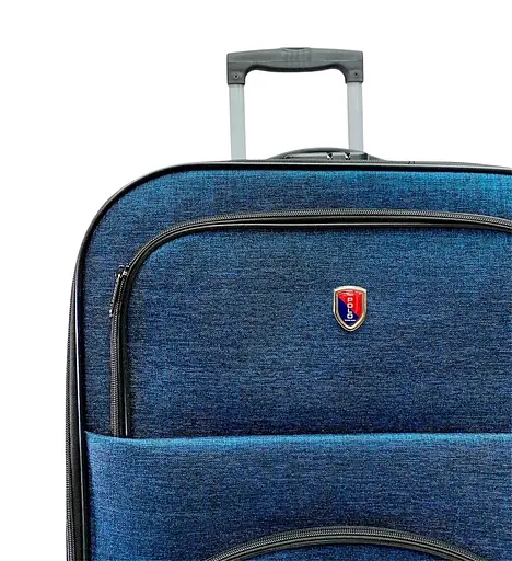 Валіза тканинна (Impertex)Велика(L) Водонепроникна на 4 Подвійних Колесах 120 л Розширенням TK007-L - фото 2