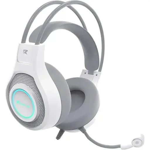 Ігрова гарнітура Xtrike Me GH-515 USB+3.5 мм 7 режимів RGB кабель 2 м біла - фото 2