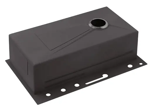 Кухонная мойка Kroner KRP Schwarze - SET7546ARTHM PVD (3.0/0.8 мм) (CV033375) - фото 16