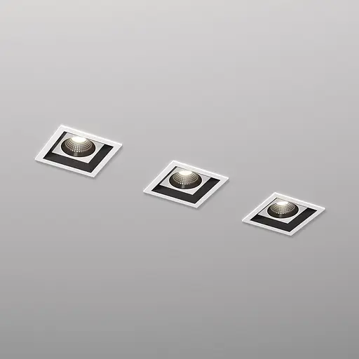 Встроенный светильник Skarlat RSL74071-A 12W WH+BK 3000K - фото 4