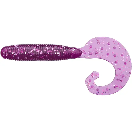 Силікон Reins Fat G-Tail Grub 2" 428 Purple Dynamite (20 шт/уп)