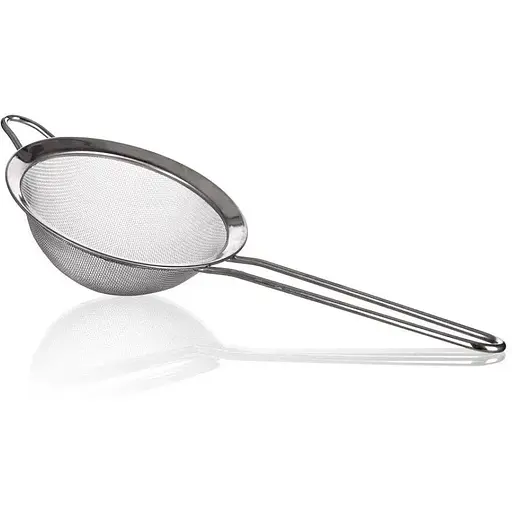 Ситечко AKCENT діаметром 14 см, довжина ручки 17 см із підвісним вушкам