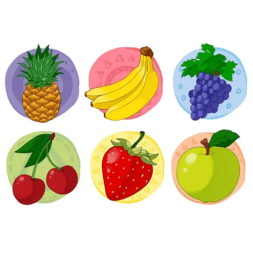 Развивающие кубики "Фрукты" ТехноК 1332TXK - фото 2