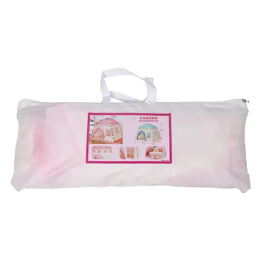 Палатка-домик детская игровая LUGI HP-S-1NDP 125х100х120 см розовая - фото 10