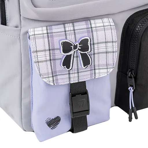 Рюкзак Kite Education teens 2587M ML Світло-сірий (ML26-2587M) - фото 10