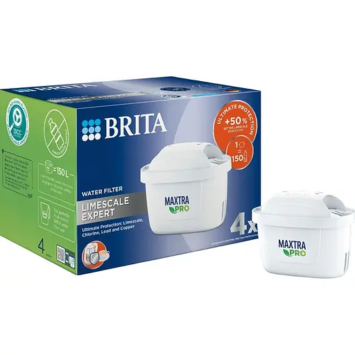 Сменный фильтр для кувшина Brita MXPro Limescale 4 шт. (1051771) [150555]