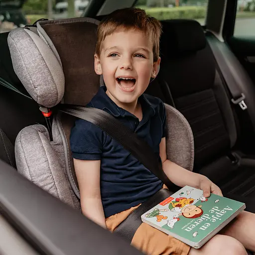 Дышащий вкладыш AeroMoov Air Layer для автокресел группы 2/3 антрацит (AL-2-ANT) - фото 4