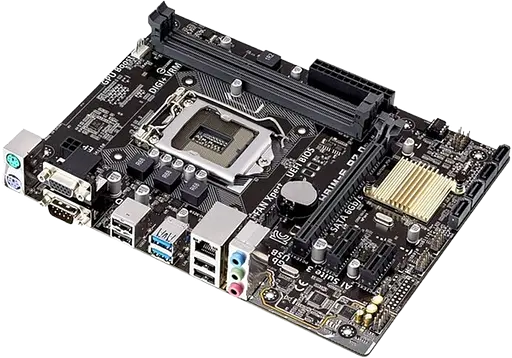 Материнська плата Asus H81M-E R2.0 LGA 1150 (H81M-E R2.0) Б/В - фото 2