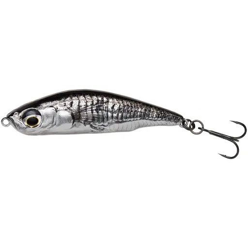 Воблер Savage Gear 3D Sticklebait Pencil 55S 55 мм 7.0 г Black Silver