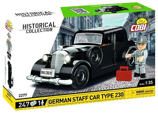 Конструктор COBI автомобіль 1:35 GERMAN STAFF CAR TYPE 230 2277