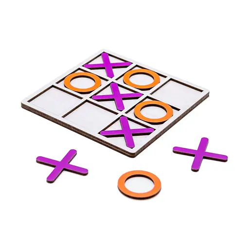 Настольная игра "Крестики-нолики" PuzzleOK Арт-13909, 11 элементов - фото 3