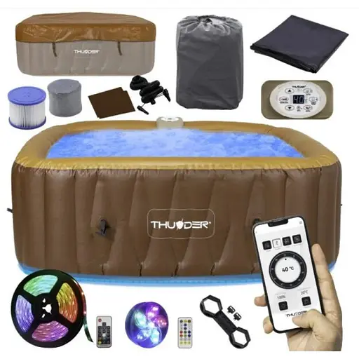 Джакузи-SPA надувное Thunder BREVE 6-местное - фото 3