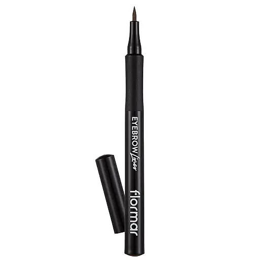 Підводка-фломастер для брів Flormar Eyebrow Liner Medium Brown тон 003,1 мл (8000019546655) - фото 1