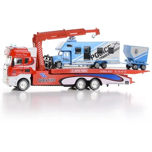 Игрушечный грузовик с прицепом IM311/RED