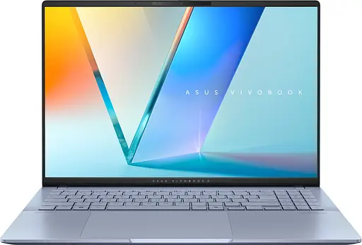 ASUS Ноутбук Vivobook S 16 S5606CA-RI142W 16" 3K OLED, Intel Ultra 7 255H, 32GB, F1TB, UMA, Win11, Синій - фото 1
