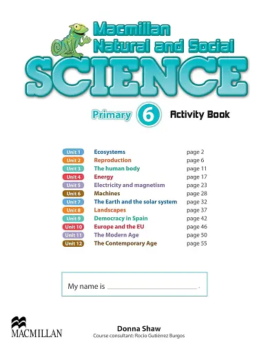 Macmillan Natural and Social Science. Level 6. Activity Book Pack - фото 4
