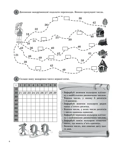 Щоденні 3. Цікаві завдання з математики на кожен день за темами. 3 клас - фото 3