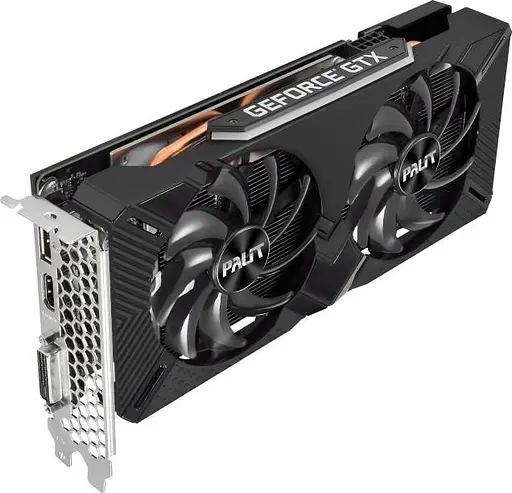 Видеокарта Palit GTX 1660 6Gb Super GamingPro OC (NE6166SS18J9-1160A) (GDDR6, 192 bit, PCI-E 3.0 x16) Б/у - фото 6