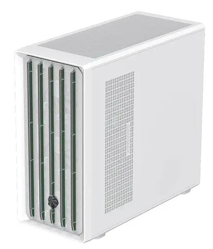 Корпус GameMax Claw 460 Tempered Glass без БЖ White (CLAW 460 WH) - фото 5