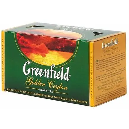 Чай Greenfield Golden Ceylon 25 шт - фото 1