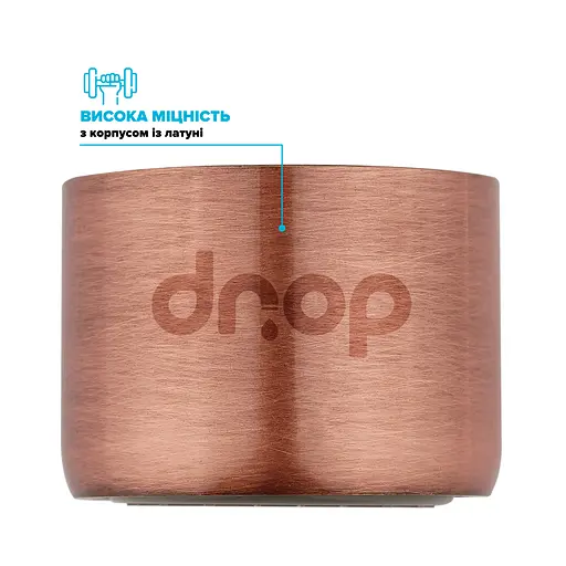 Водозберігаючий аератор Drop CL22-CPR для змішувача - Економія 58%, внутрішня F 22 мм, мідний - фото 5