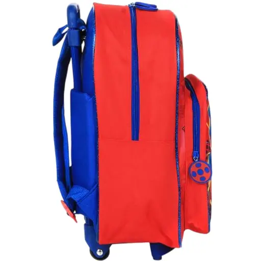 Рюкзак на колесах Perletti Kids Miraculous LadyBug красный (P13119) - фото 5