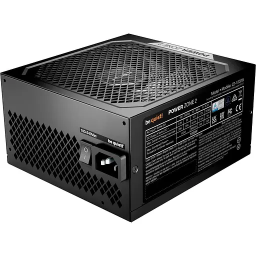 Блок живлення Be quiet! POWER ZONE 2 1000W ATX 3.1 80+ Platinum (BP008EU) - фото 1