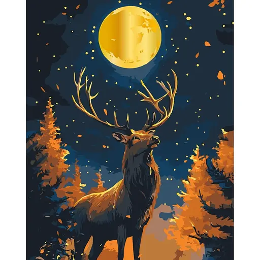 Картина по номерам "Над пропастью" Art Craft 11735-AC с металлизированными красками 40x50 см - фото 1