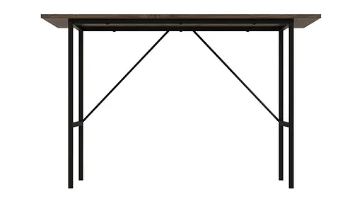 Стол письменный Line Тайм Ferrum-decor 750x1200x600 Черный металл ДСП Дуб Сонома Трюфель 16 мм (FRD-104889) - фото 4