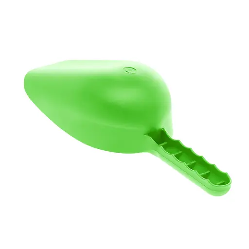 Совок большой пластиковый для сахара, специй и сыпучих продуктов с отверстием для подвешивания 28х11.6х6.5 см, Kitchette Салатовый 86998 - фото 4