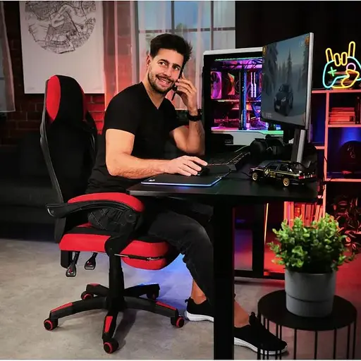 Геймерское кресло Di Volio Sporte красный - фото 3