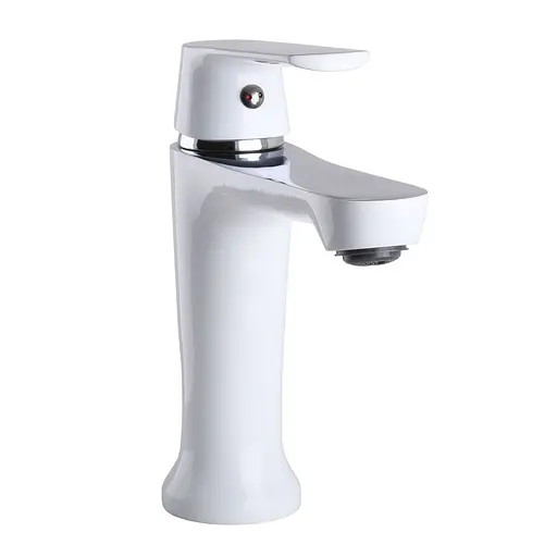 Смеситель для раковины Globus Lux Laguna GLA-0401-7-WHITE - фото 3