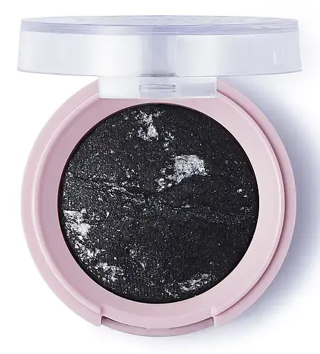 Тени шиммерные Pretty Stars Baked Eye Shadow, тон 06 (Black Glitters), 3.3 г (8000018545637) - фото 1