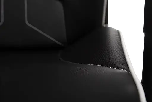 Геймерське крісло GT Racer чорне з білим (X-8007 Black/White) - фото 9
