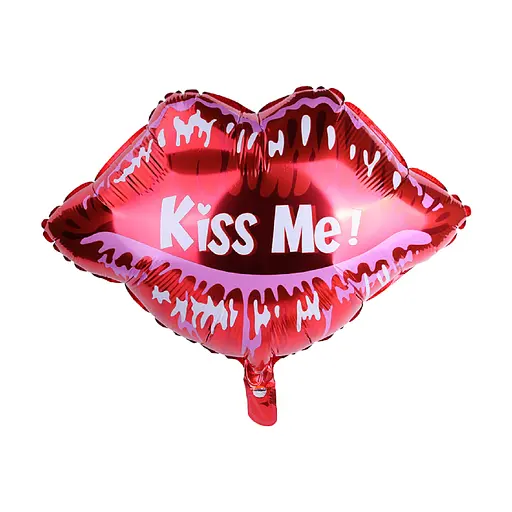 Шар воздушный фольгированный (50 см) Губы