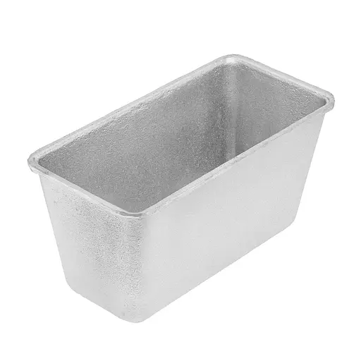 Форма хлібна посилена для випікання хліба цеглинки Л6 алюміній (23.0х11.5х11.5 см), Хлібпром 84241 - фото 2