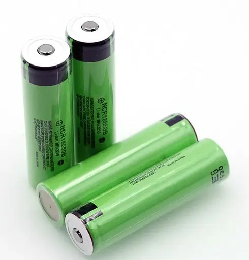 Аккумулятор LiitoKala Lii-34B 18650 Li-Ion Выпуклый контакт 3400 mAh 3.7V 6А Зеленый - фото 2