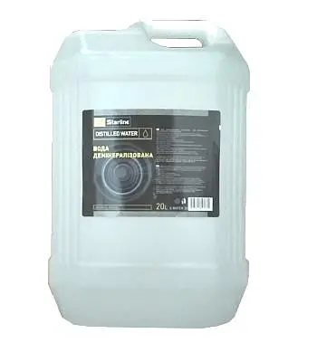 Вода дистиллированная STARLINE 20л. (WATER 20)