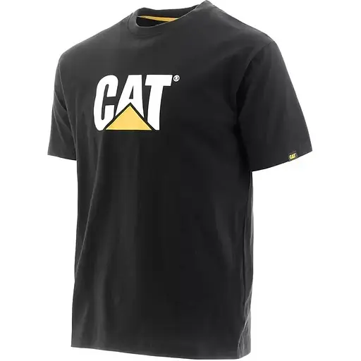 Футболка Caterpillar Trademark Logo Tee Black XXL (1103-1510305-016-XXL) - фото 2