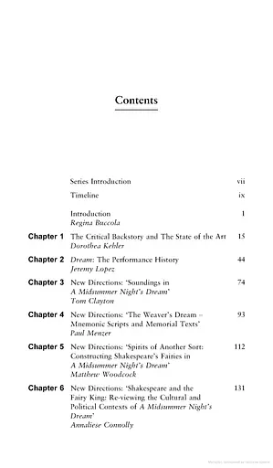 Midsummer Night's Dream. A Critical Guide