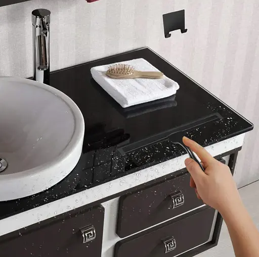 Скребок для стекла Rea Black REA-70001, Черный - фото 4