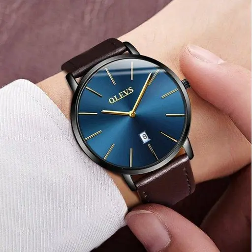 Чоловічий наручний годинник Olevs America - фото 2